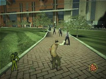 Stubbs The Zombie In Rebel Without A Pulse (USA) screen shot game playing